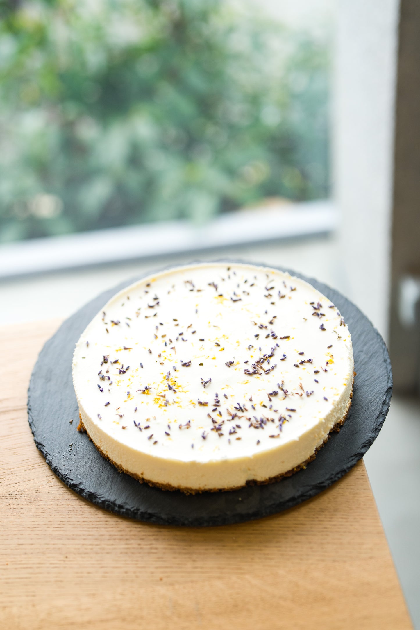 Lavendelbavarois