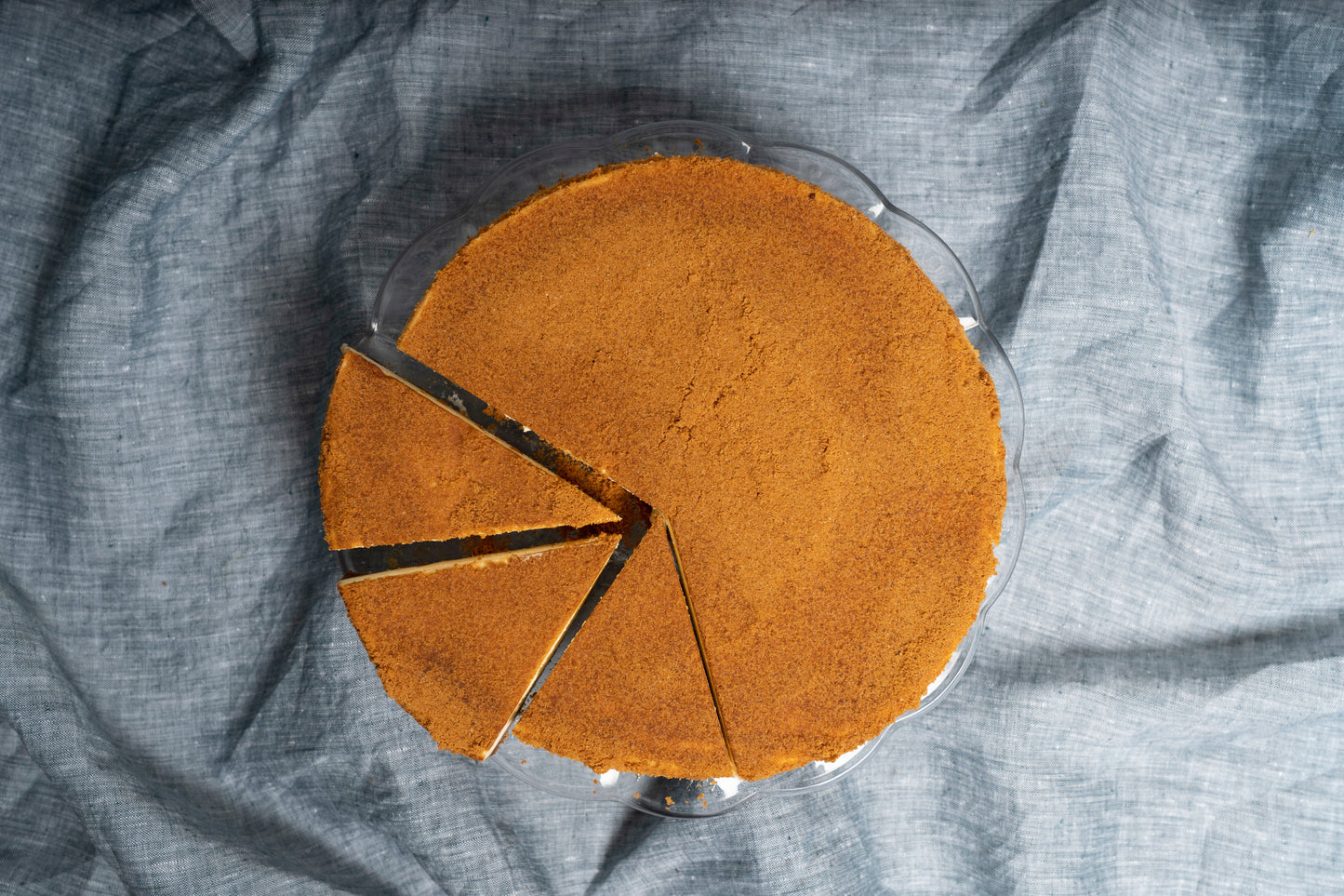 Kaastaart met speculoos