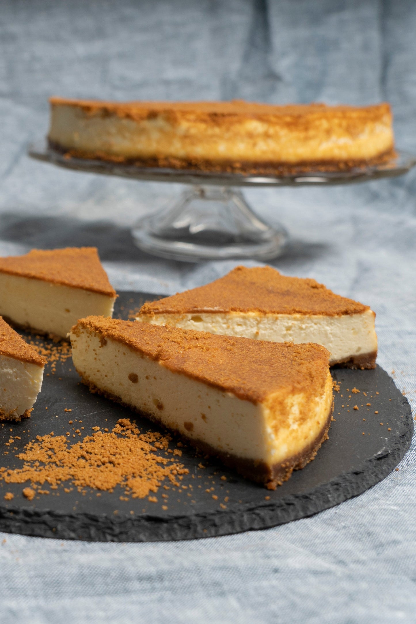 Kaastaart met speculoos